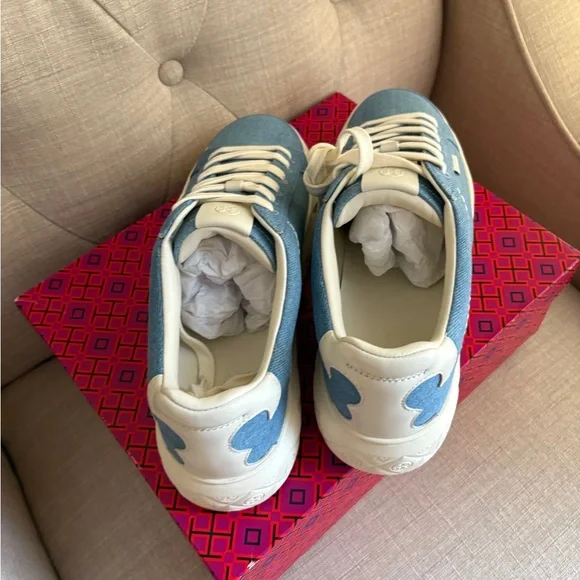 Tory Burch Jeans Ladybug Sneakers - Picture 9 of 9